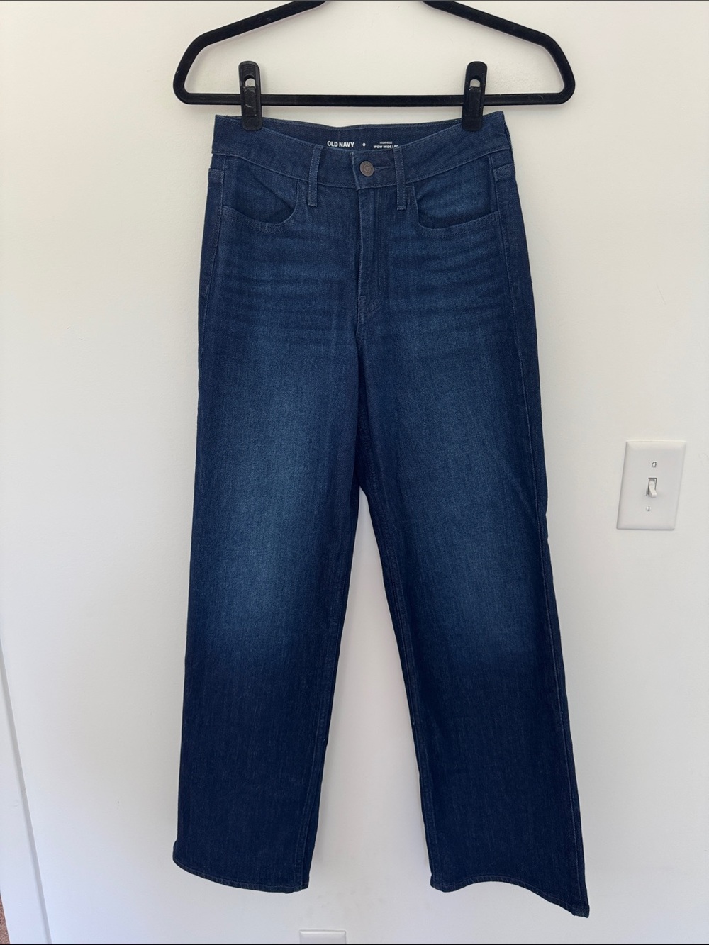 Old Navy High Rise Wow Wide Leg Jeans - Size 0